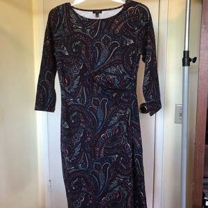 Paisley Talbots Midi Dress